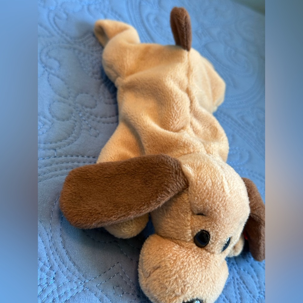 Vintage Ty The Beanie Babies "Bones" the Dog from 1993 - Picture 5 of 10